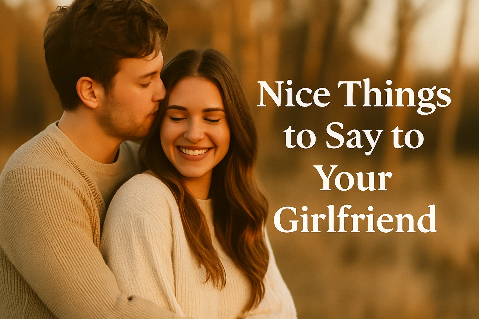Nice Things to Say to Girlfriend