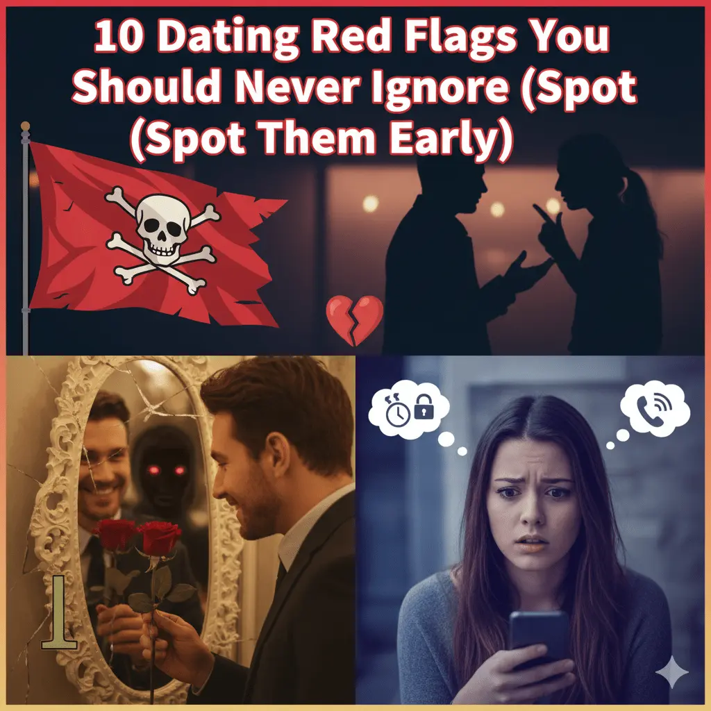 10 Dating Red Flags You Should Never Ignore